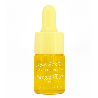"Glow" Omega Glow is a nourishing Face Oil crafted for women solving for dullness, uneven tone, and moisture loss. At its core are two powerhouse naturals: Prickly Pear Oil, prized for its high vitamin E and ultra-hydrating properties that deliver deep, cushiony moisture without heaviness; and Licorice Root Extract, a brightening botanical that helps reduce the look of discoloration and supports a more even, luminous tone.