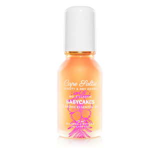 Babycakes Essential Oil Blend Natural Perfume by Cape Saltie Beauty & Dry Goods Sweet Almond Palo Santo Mimosa Organic Jojoba Oil