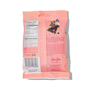 BonBon Sweet Wild Strawberry Fish - Swedish Candy 5.2oz (150g)