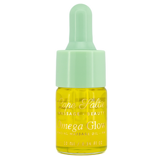 "Refresh" Omega Glow Facial Massage Oil - PM , 10ml. — Organic Flax Seed Oil, Avocado Oil, Aloe Extract
