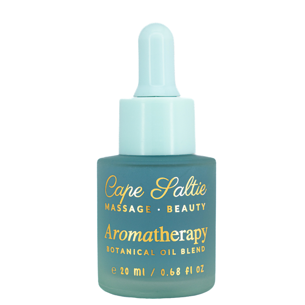Vacationer Aromatherapy by Cape Saltie

Vacationer is a calming, tea-like aromatherapeutic blend—a little punchy and cool like Cape air, a little sweet and velvety like blueberry cream candy. Soothe your head and invigorate your spirit with Cape Saltie’s original, “can’t live without it” aroma.

Made with peppermint, blue tansy, cinnamon, and anise, Vacationer was perfumer-blended to deliver the benefits of essential oils during a relaxing 10th cranial massage or spa treatment at Cape Saltie on Cape Cod.