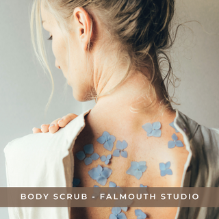 Saltie In-Studio Body Scrub | Falmouth Heights - Cape Cod | Resurface & Renew the Body from Head to Toe