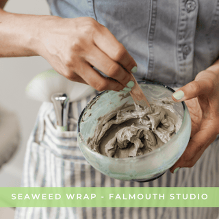 Seaweed Wrap In-Studio Body Treatment | Falmouth Heights - Cape Cod | Detox & Warm Your Mind, Body, Spirit. Our Upper Cape flagship location is convenient to: Acapesket, Ashumet Pond, Chapaquoit, Davisville, East Falmouth, Falmouth Heights, Falmouth Village, Hatchville, Maravista, Megansetts, Menauhant, North Falmouth, Otis Air Force Base, Quissett, Saconnesset, Silver Beach, Sippiwessett, Teaticket, Waquoit, West Falmouth, Woods Hole, Bourne, Mashpee, Sandwich.