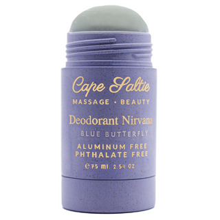 "Blue Butterfly" Natural Deodorant Nirvana , 75ml. —  Plant Derived, Aluminum-Free, Phthalate-Free