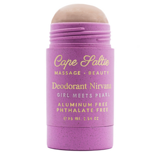 "Girl Meets Pearl" Natural Deodorant Nirvana , 75ml. —  Vegan, Plant Derived, Aluminum-Free, Phthalate-Free