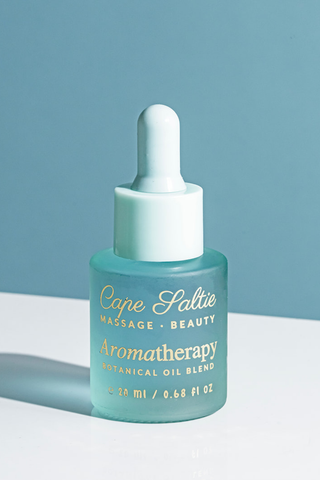 Vacationer Aromatherapy by Cape Saltie

Vacationer is a calming, tea-like aromatherapeutic blend—a little punchy and cool like Cape air, a little sweet and velvety like blueberry cream candy. Soothe your head and invigorate your spirit with Cape Saltie’s original, “can’t live without it” aroma.

Made with peppermint, blue tansy, cinnamon, and anise, Vacationer was perfumer-blended to deliver the benefits of essential oils during a relaxing 10th cranial massage or spa treatment at Cape Saltie on Cape Cod.