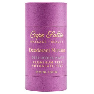 "Girl Meets Pearl" Natural Deodorant Nirvana , 75ml. —  Vegan, Plant Derived, Aluminum-Free, Phthalate-Free