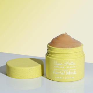 "Glow" Self-Care Sunday Express Facial Mask - Skin Specific Blends, 50ml — Apple Stem Cells • Aloe Vera • Daisy Flower Extract Cape Cod Nantucket Facial
