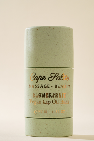 "Peppermint Tea" Flowerfruit Vegan Oil Lip Balm, 25 ml. — Peppermint, Earl Grey Made on Cape Cod