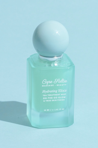 "Soothe" Hydrating Elixir Tea Treatment Mist - On the Go Glow & True Skin Finish , 30ml. —Blueberry Seed Oil • Chamomile Extract • Green Tea Extract • Sea Kelp