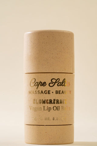 "Teddy" Flowerfruit  Farmer's Market Vegan Oil Lip Balm, 25 ml. — Bare, Unscented Cape Cod Made Lip Balm Treatment