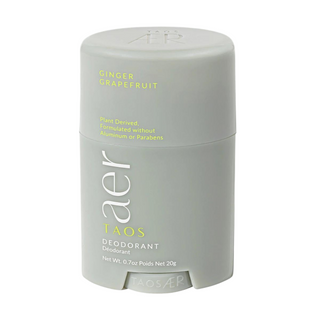 Taos AER Deodorant Mini in Ginger Grapefruit , 0.7oz. —  Plant Derived & Formulated Without Aluminum & Parabens