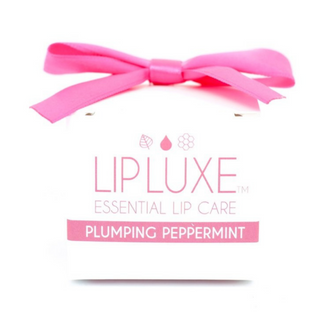 Mizzi Cosmetics LipLuxe essential lip care Plumping Peppermint Lip Balm Wrap your lips in luxurious peppermint with best-selling Plumping Peppermint Lip Balm. Filled with powerful antioxidants and anti-inflammatory properties, peppermint essential oil helps cool and refresh lips with a little natural plumping affect and tons of shimmer.  Lip balm can be used alone for a natural, hydrated look.